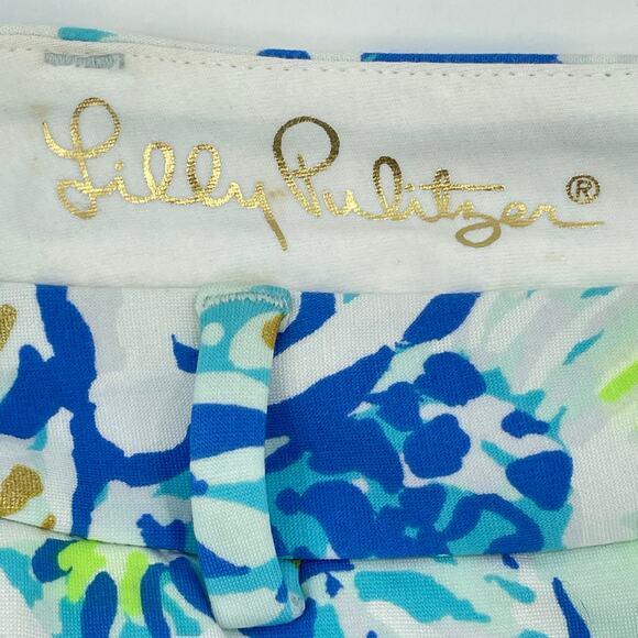 Lilly Pulitzer Callahan Stretch Shorts, Multicolor, NWOT, Sz. S - Picture 5 of 9